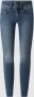 G-Star Raw Super skinny fit jeans met viscose model 'Lynn' - Thumbnail 4