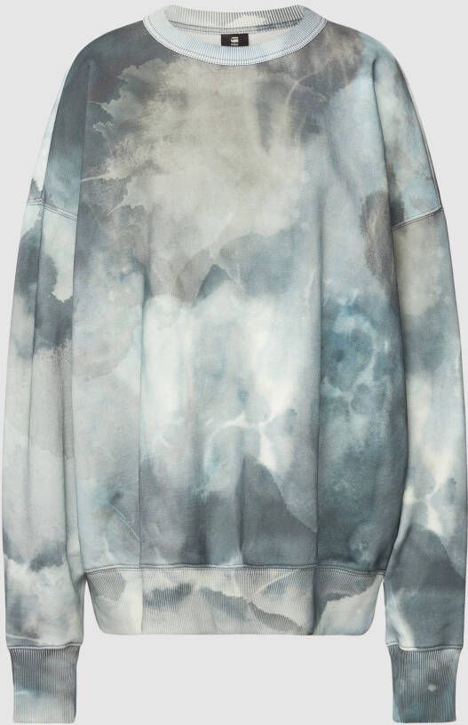 G-Star RAW Printed XXL Sweater Meerkleurig Dames