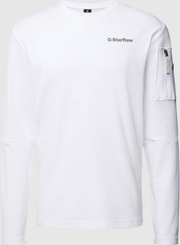 G-Star Raw Shirt met lange mouwen en cargozak model 'Tweeter'