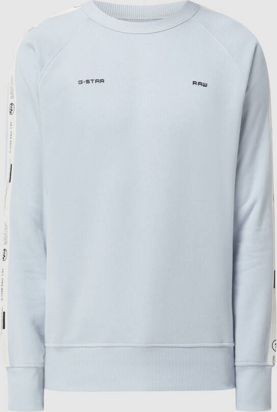G-Star Raw Sweatshirt met logostrepen