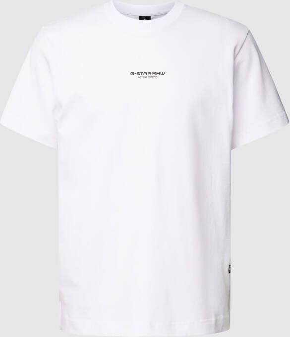 G-Star Raw T-shirt met labelprint