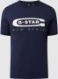 G-Star Heren Organisch Katoenen T-Shirt Blue Heren - Thumbnail 3