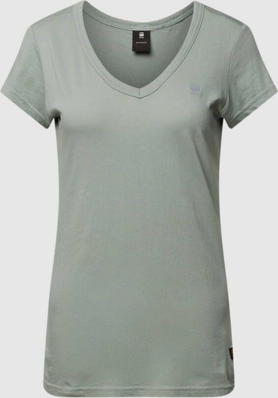 G-Star Raw T-shirt met V-hals model 'Eyben'
