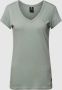 G-Star RAW T-shirt van biologisch katoen lichtgroen - Thumbnail 2