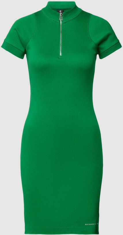 G-Star Raw T-shirtjurk met korte rits model 'Cycling'