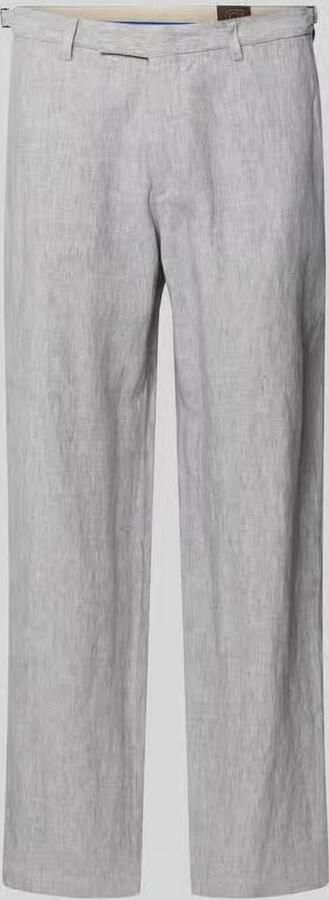 G1920 regular fit linnen broek met Franse steekzakken - Foto 2