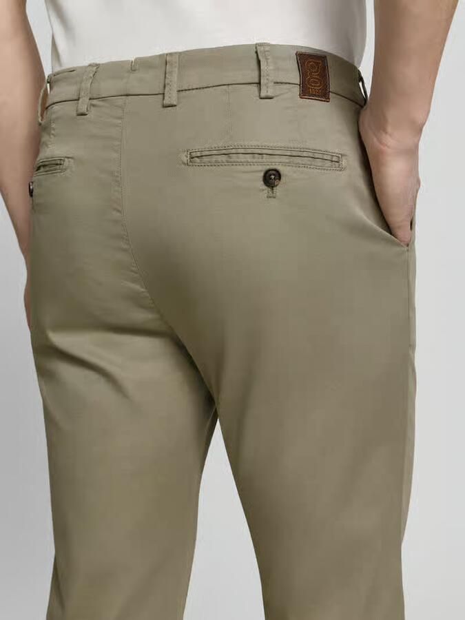 G1920 slim fit broek met steekzakken model 'Tybalt 5'