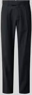 G1920 slim fit stoffen broek met wol