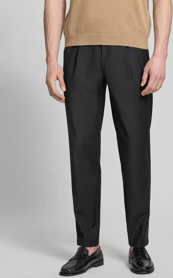 G1920 slim fit stoffen broek met wol - Foto 3