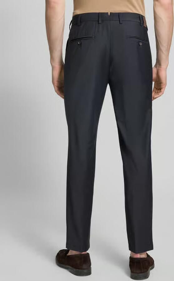 G1920 slim fit stoffen broek met wol - Foto 3