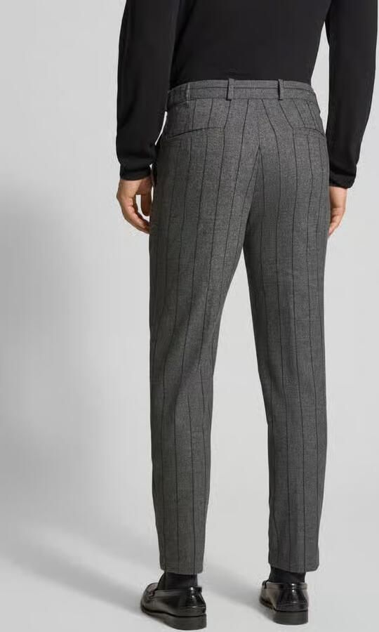 G1920 Stoffen broek met Franse steekzakken model 'Livio'