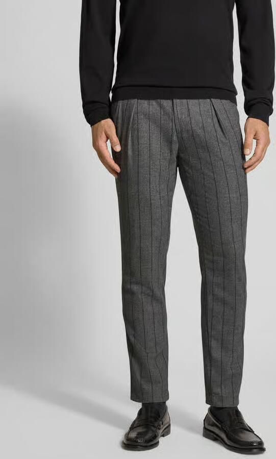G1920 Stoffen broek met Franse steekzakken model 'Livio' - Foto 2