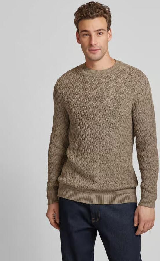 GABBA Gebreide pullover met ronde hals model 'AKSLA' - Foto 2