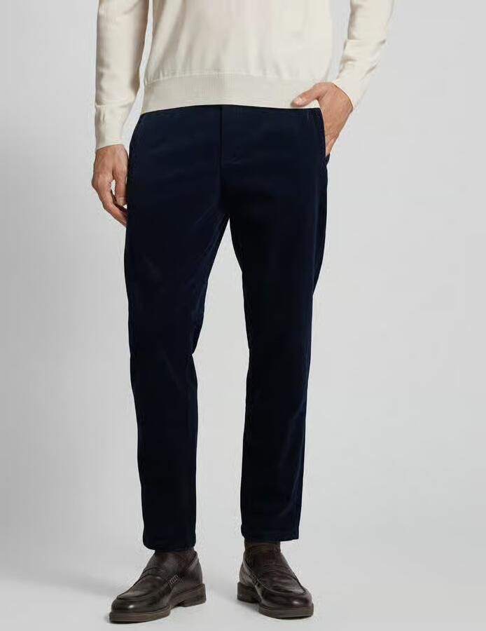 GABBA Regular fit corduroy broek met knoopsluiting model 'MONZA' - Foto 2