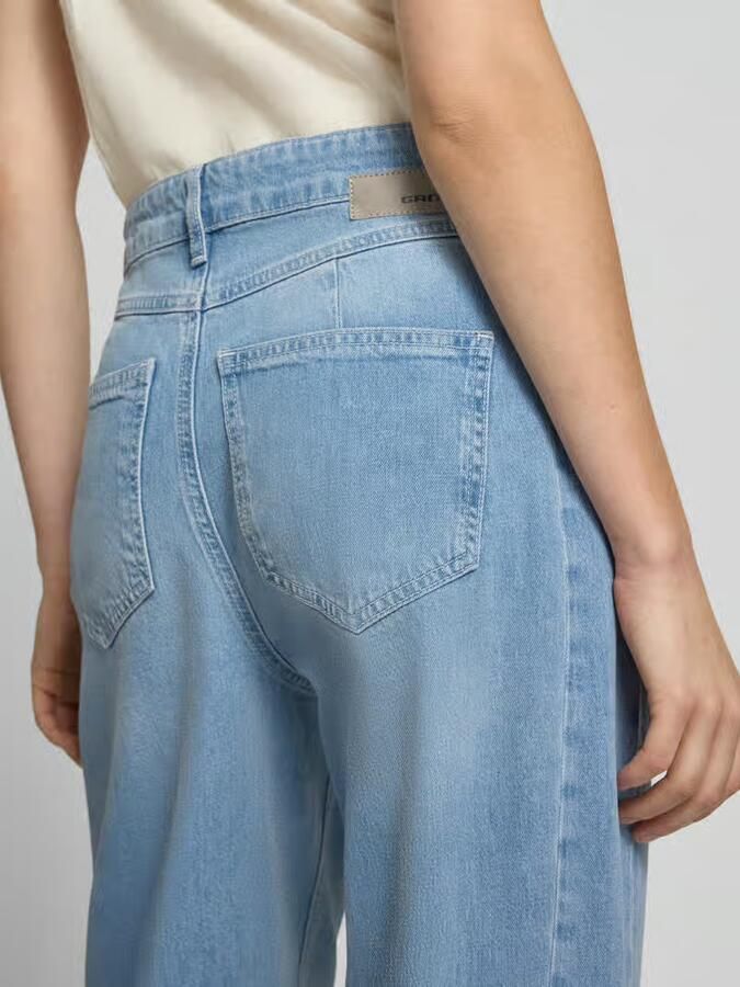 GANG barrel fit jeans met labeldetail model 'Blake'