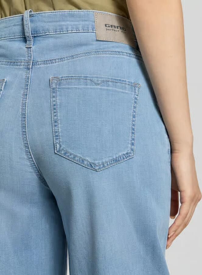 GANG barrel fit jeans met labeldetail model 'Carlotta'