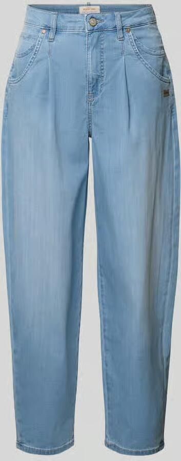 GANG barrel fit jeans met labeldetail model 'Carlotta' - Foto 2