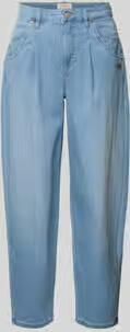 GANG barrel fit jeans met labeldetail model 'Carlotta'