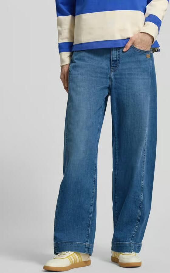 GANG Barrel fit jeans met labeldetail model 'Sina' - Foto 3