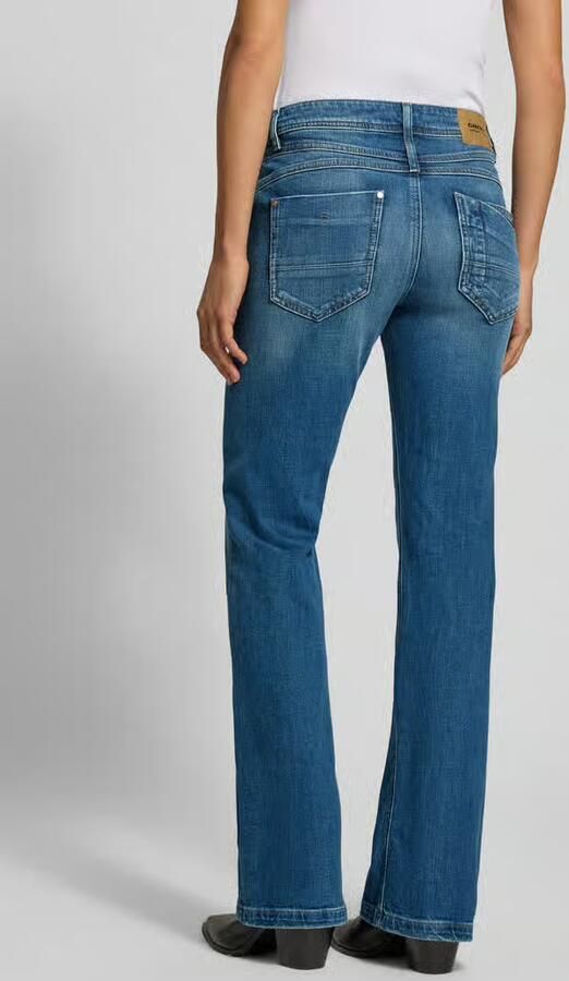 GANG flared fit jeans van katoenmix model 'AMELIE' - Foto 3