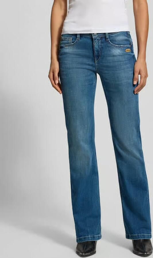 GANG flared fit jeans van katoenmix model 'AMELIE' - Foto 2