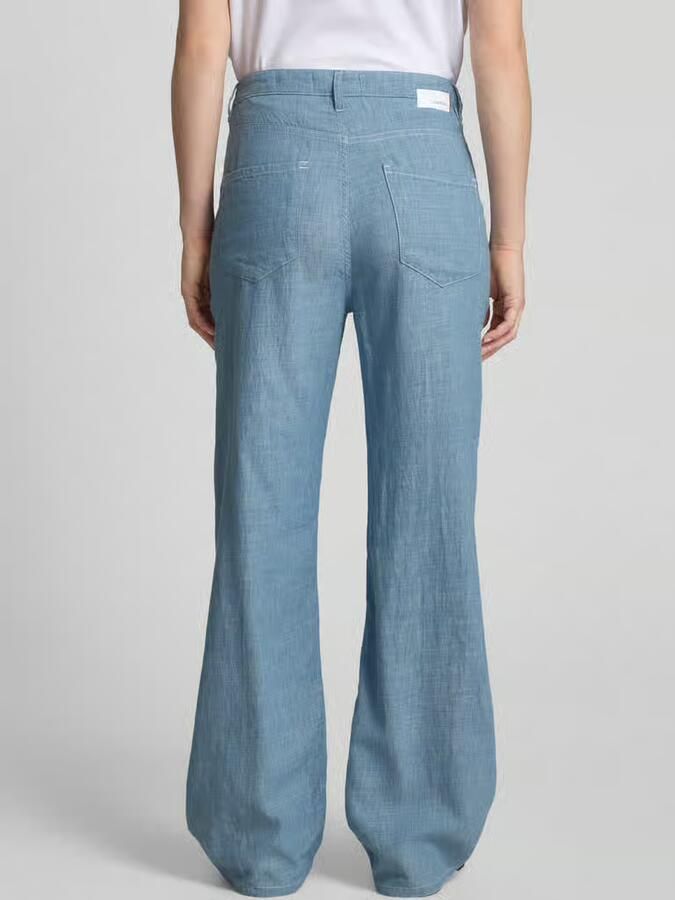 Gang Wide fit broek in denimlook model 'Via Wide'
