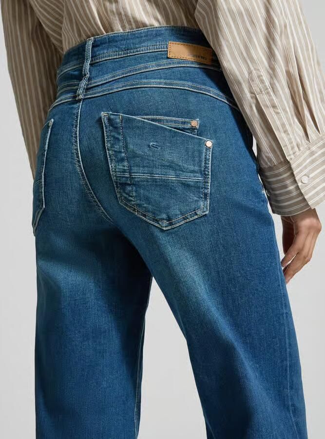Gang Wide fit jeans met labeldetail model 'AMELIE' - Foto 2