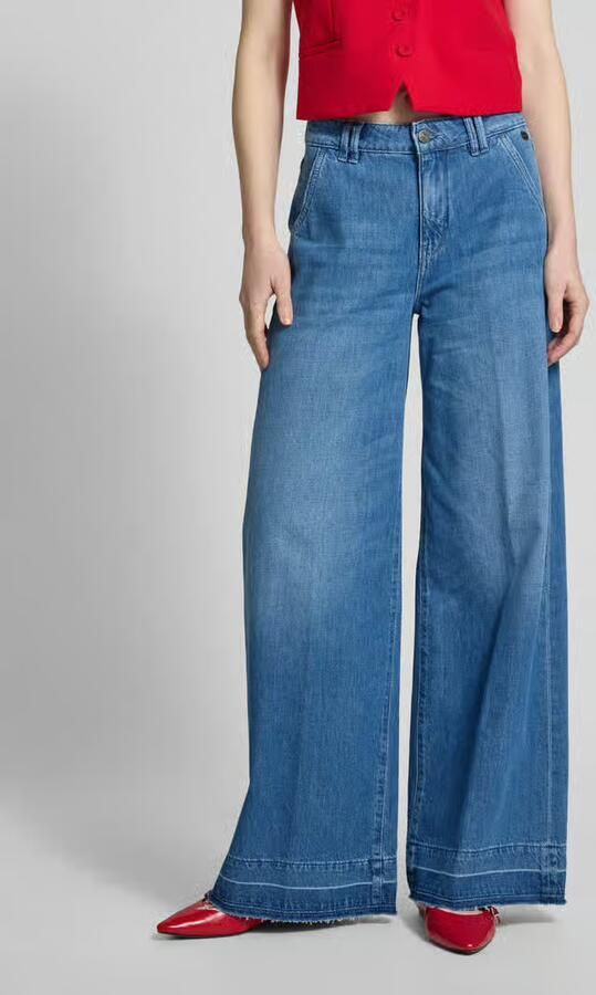 Gang Wide leg jeans met steekzakken model 'MONA' - Foto 3