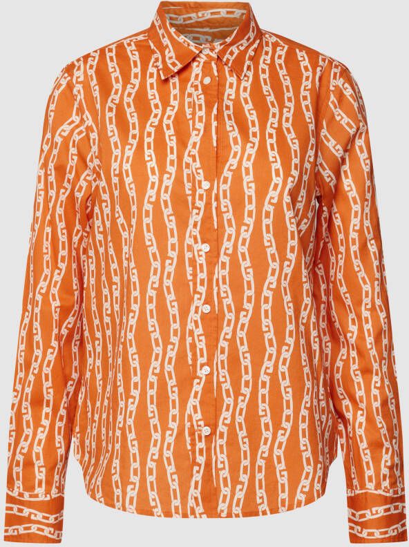 Gant Blouse met all-over motief