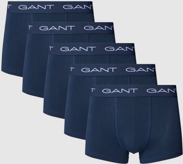 Gant Boxershort met labeldetail in een set van 5 stuks