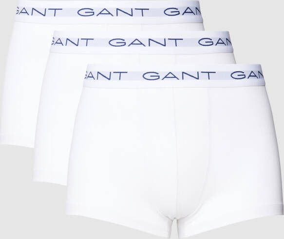 Gant Boxershort met logostitching in een set van 3 stuks