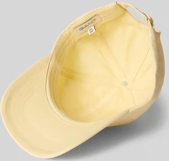 Gant Baseballpet van katoen met labelstitching