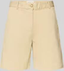 Gant regular fit linnen blouse met labelstitching