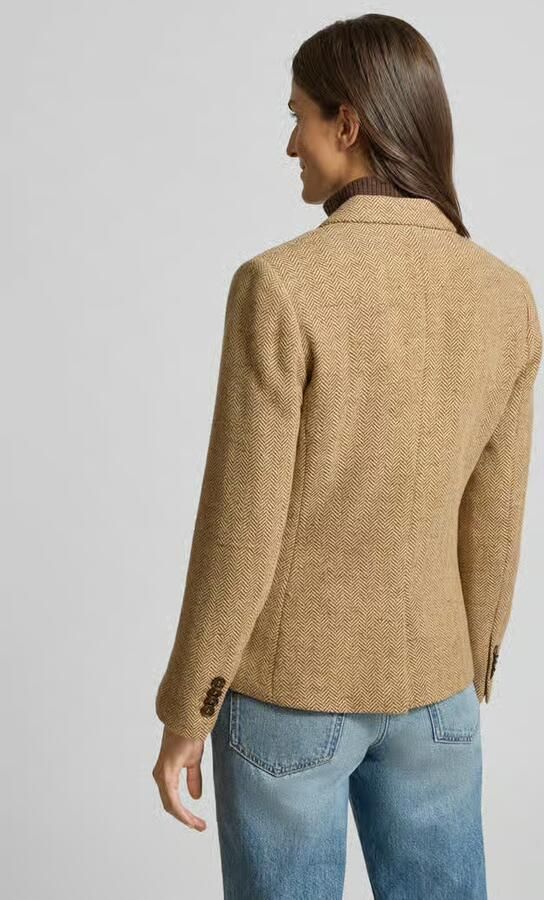 Gant Blazer met klepzakken en reverskraag - Foto 3