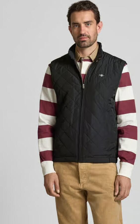 Gant Bodywarmer QUILTED WINDCHEATER VEST met wattering van gerecycled polyester - Foto 11