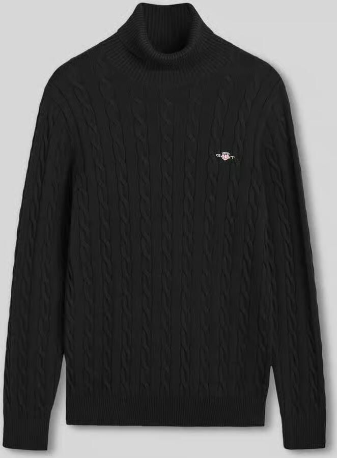 Gant Gebreide pullover met ribboorden