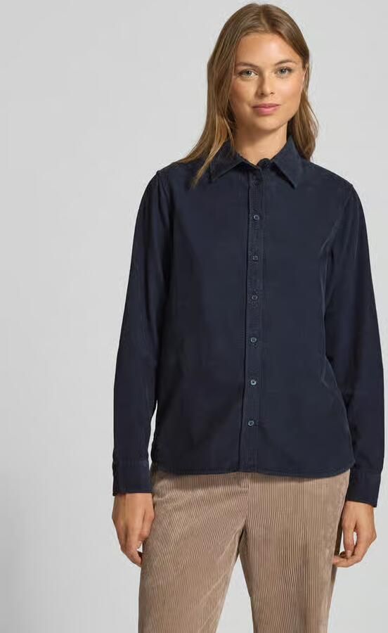 Gant Corduroy blouse met knoopsluiting - Foto 2