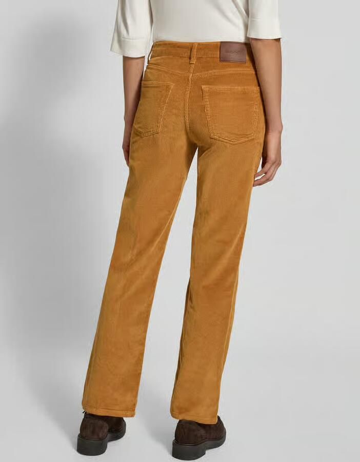 Gant Flared fit corduroy broek in 5-pocketmodel model 'Cordur'