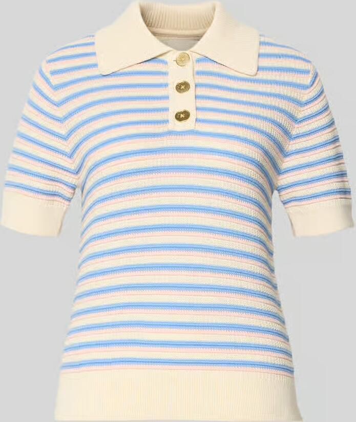 Gant Relaxed fit blouse met verborgen knoopsluiting en 3 4-mouw - Foto 10