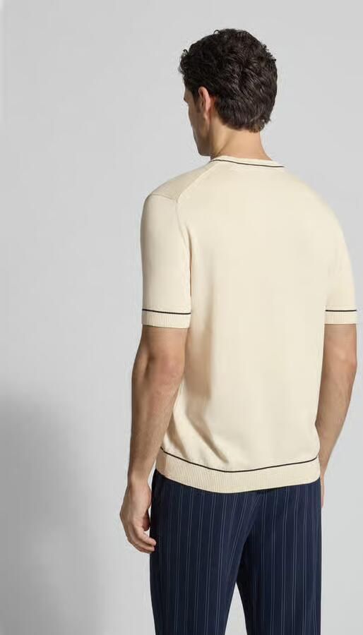 Gant gebreid shirt met ronde hals - Foto 3