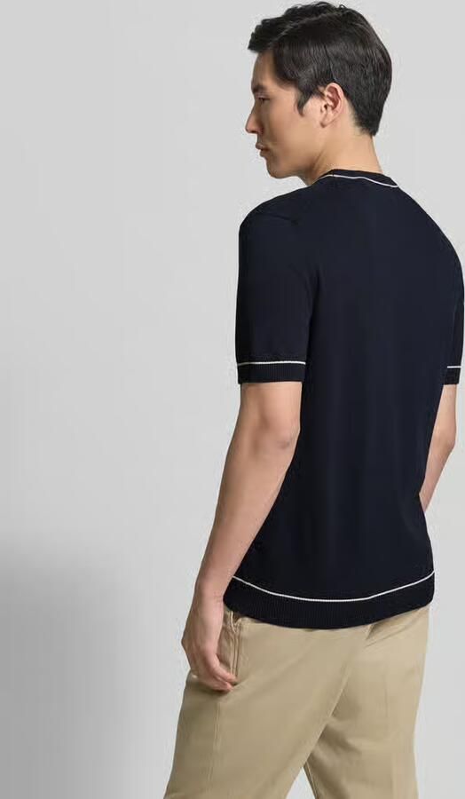 Gant gebreid shirt met ronde hals - Foto 3