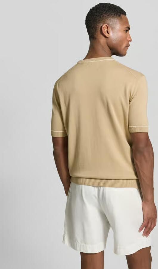 Gant gebreid shirt met ronde hals - Foto 2