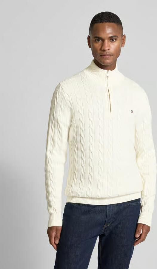 Gant Sweatshirt met opstaande kraag en ritssluiting - Foto 10