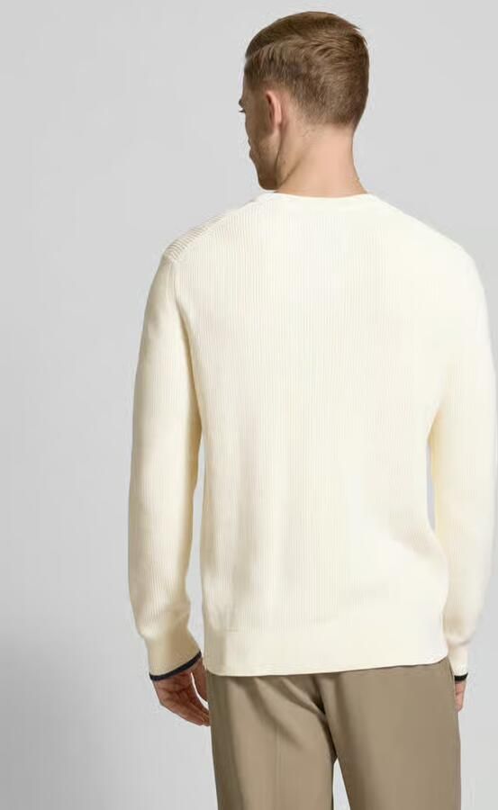 Gant Gebreide pullover met labelpatch