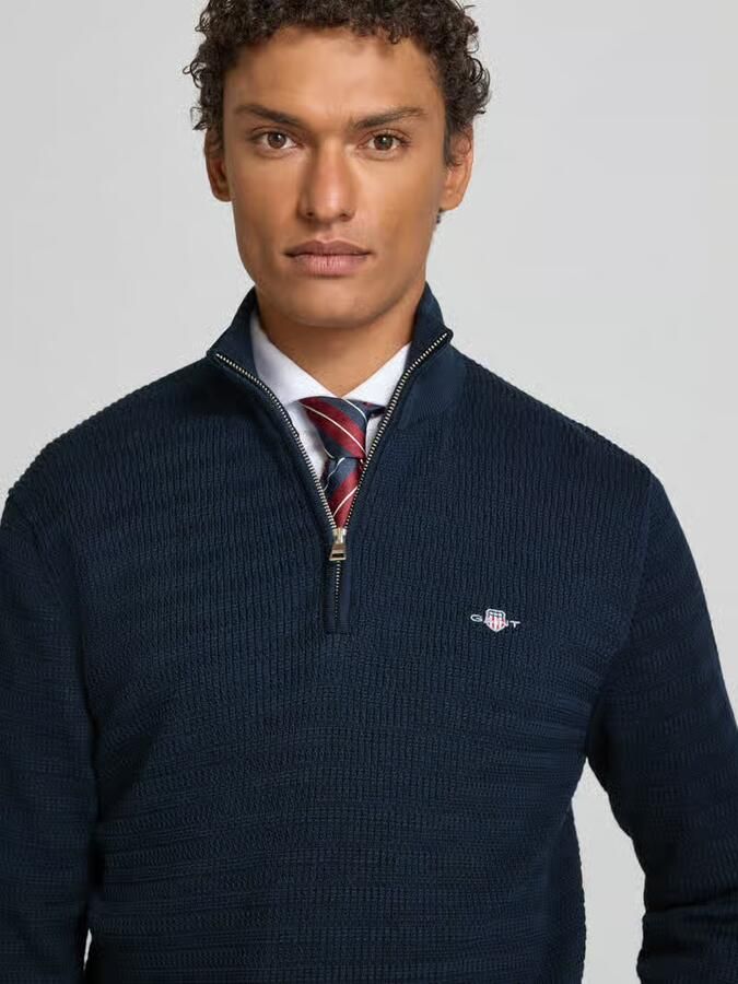 Gant Gebreide pullover met opstaande kraag - Foto 2