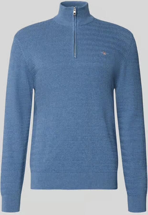 Gant Gebreide pullover met opstaande kraag