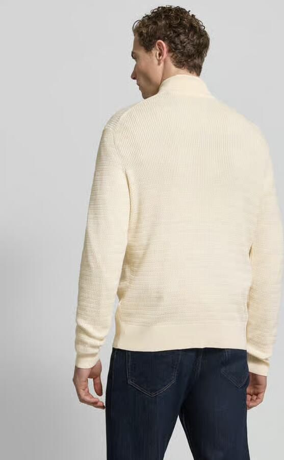 Gant Gebreide pullover met opstaande kraag en ritssluiting - Foto 18