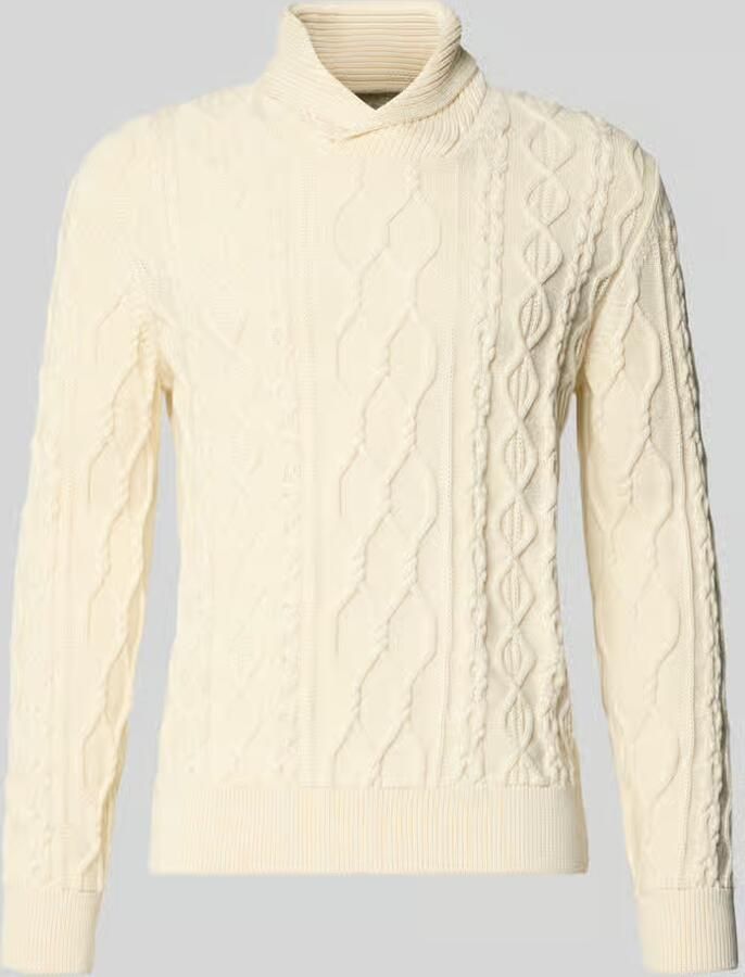 Gant Gebreide pullover met ribboorden