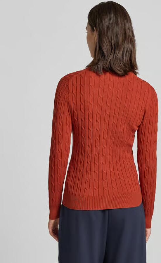 Gant Gebreide pullover met ribboorden