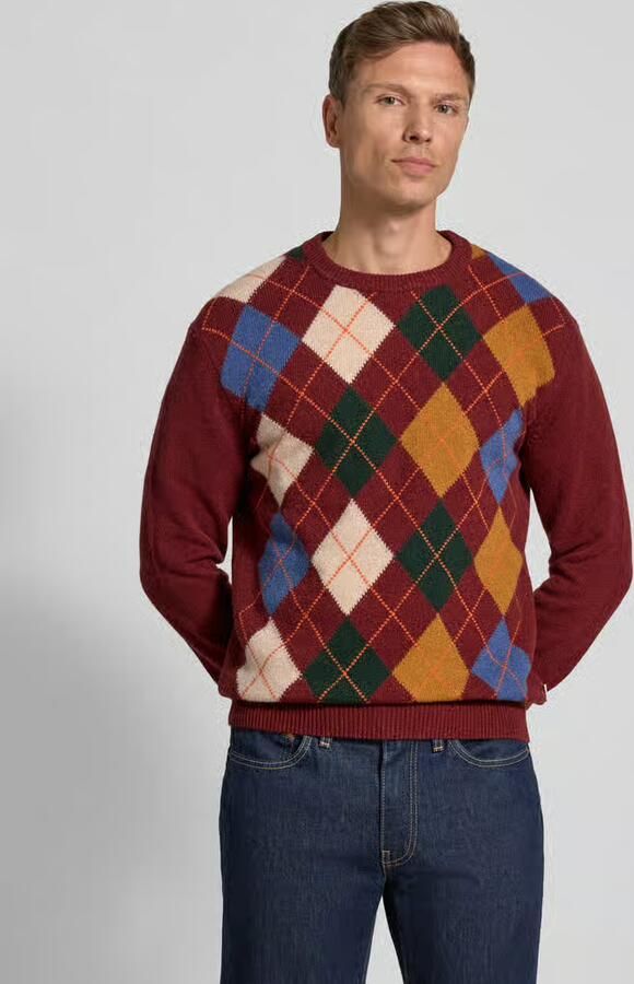 Gant gebreide pullover met ronde hals - Foto 2
